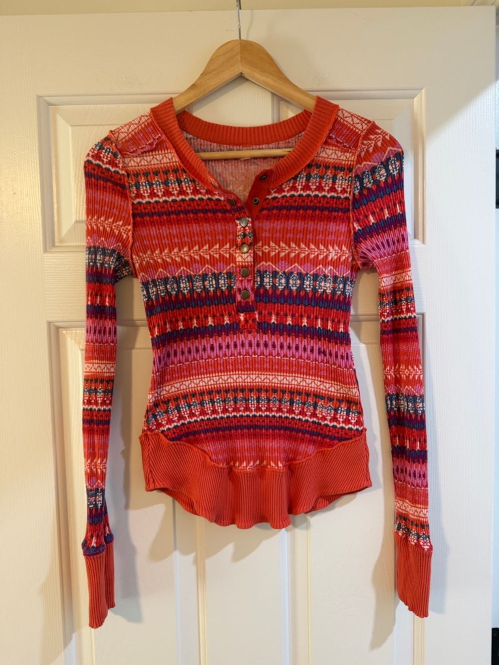 FP Movement by Free People Fired Up Combo Printed Long Sleeve Tee
